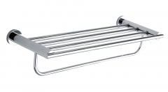 Stainless steel towel rack