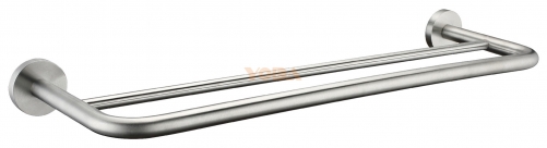 Stainless steel towel bar