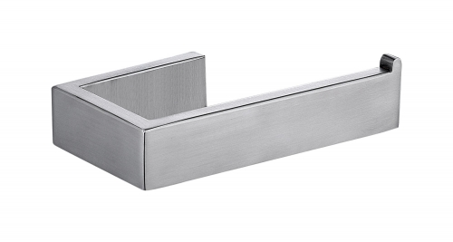 Stainless steel toilet paper holder