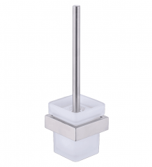 Stainless steel toilet brush holder