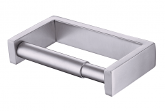 Stainless steel toilet paper holder