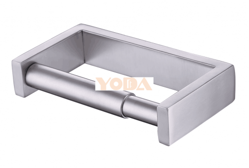 Stainless steel toilet paper holder