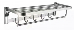 Stainless steel portable towel rack