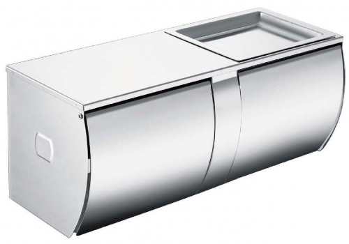 Polished Stainless steel toilet paper box