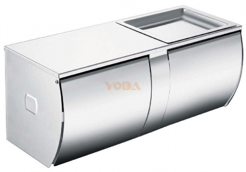Polished Stainless steel toilet paper box