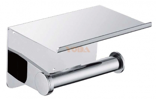 Polished Stainless steel toilet paper holder