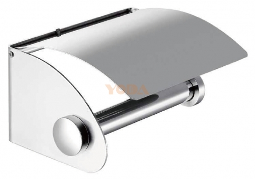 Polished Stainless steel toilet paper holder