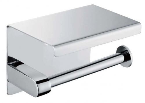Polished Stainless steel toilet paper holder