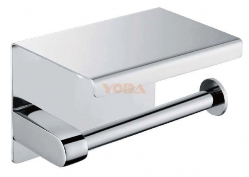 Polished Stainless steel toilet paper holder