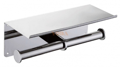 Polished Stainless steel toilet paper holder