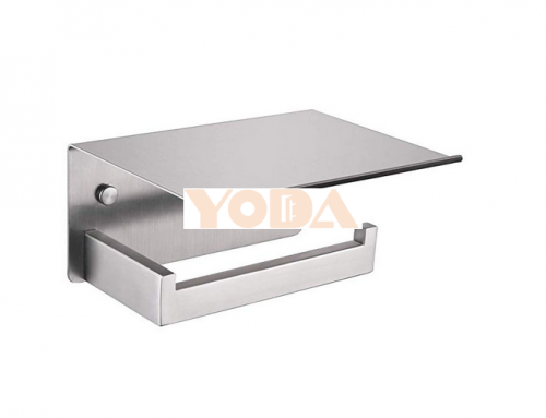 Polished Stainless steel toilet paper holder