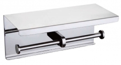 Polished Stainless steel toilet paper holder
